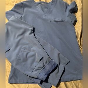 Ceil Blue Scrub Set. Mandala XS.